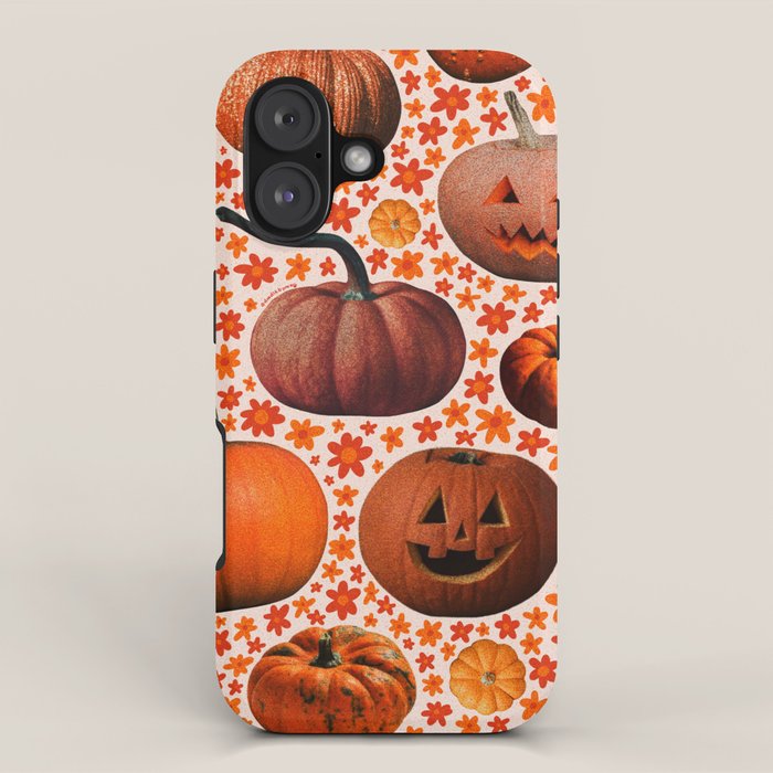 Pumpkin Collage iPhone Case Gallery Image 1