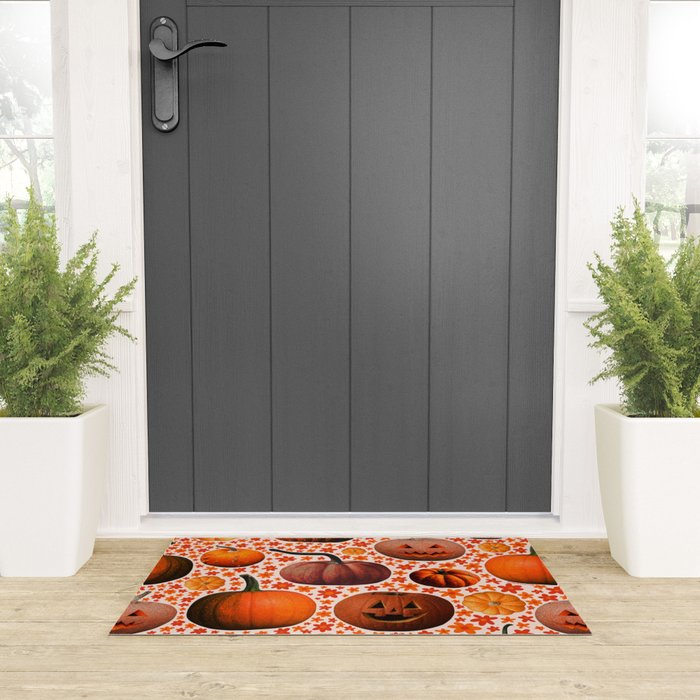 Pumpkin Collage Welcome Mat Gallery Image 3