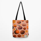 Pumpkin Collage Tote Bag Gallery Image 2
