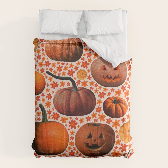 Pumpkin Collage Comforter Gallery Image 1