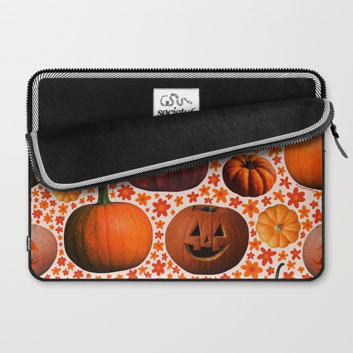 Pumpkin Collage Laptop Sleeve Gallery Image 2