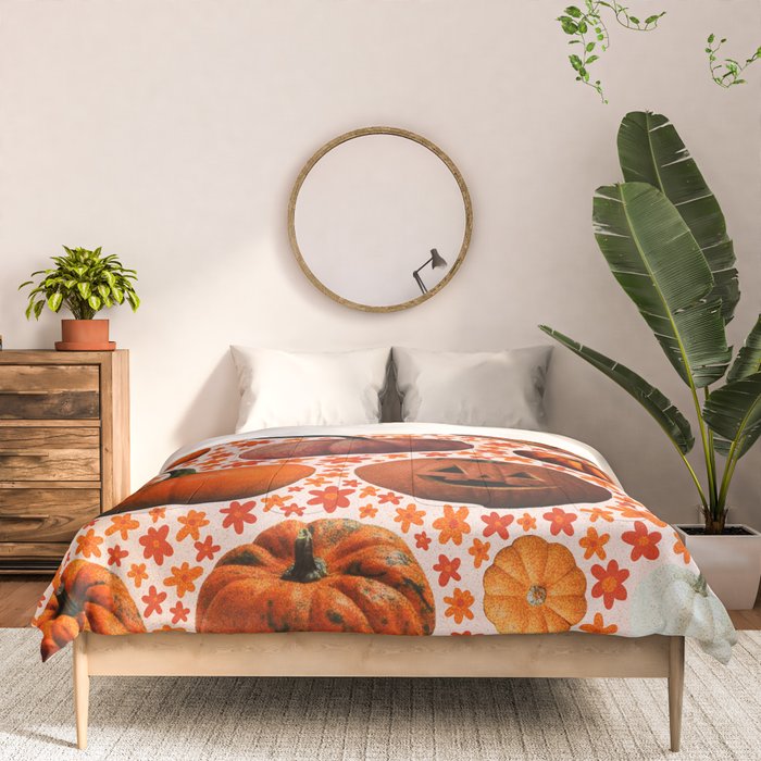 Pumpkin Collage Comforter Gallery Image 3