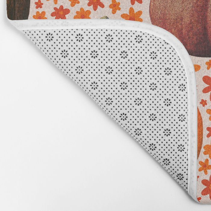 Pumpkin Collage Bath Mat Gallery Image 2