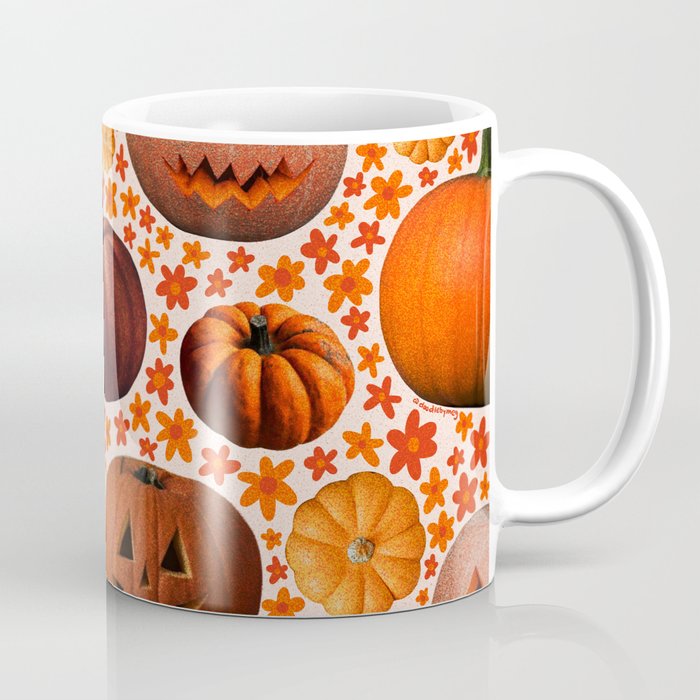 Pumpkin Collage Coffee Mug Gallery Image 1