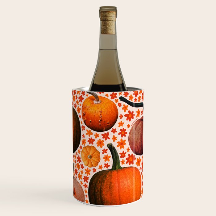 Pumpkin Collage Wine Chiller Gallery Image 2