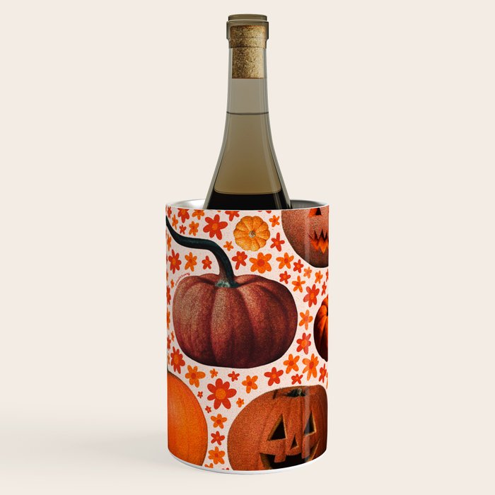 Pumpkin Collage Wine Chiller Gallery Image 1