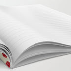 Hand Drawn Vintage Strawberry Pattern Notebook Gallery Image 2