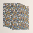 Exotic Tiger Oasis Dark Wrapping Paper Gallery Image 3