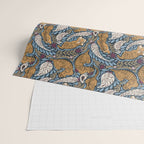 Exotic Tiger Oasis Dark Wrapping Paper Gallery Image 2