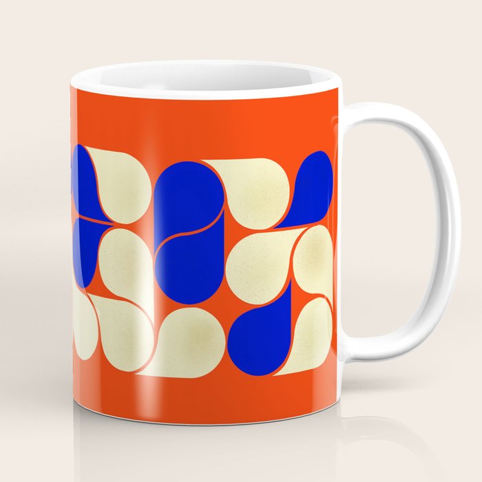 Mid-century geometric shapes-no10 Coffee Mug Gallery Image 1