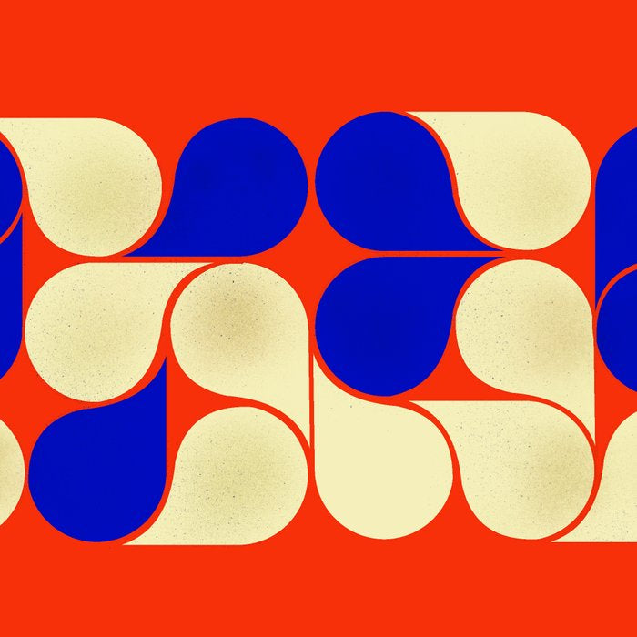 Mid-century geometric shapes-no10 Coffee Mug Gallery Image 2