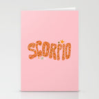 Starry Scorpio Stationery Card Gallery Image 2