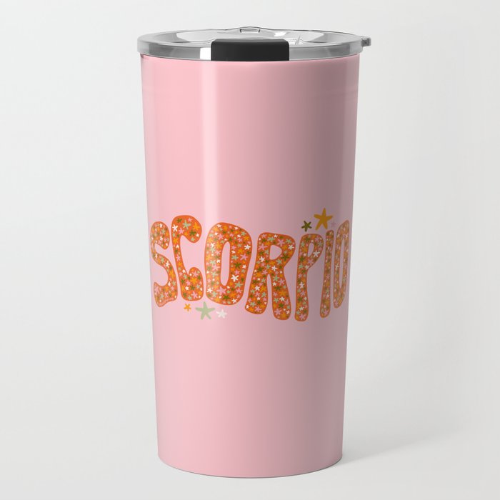 Starry Scorpio Travel Mug Gallery Image 1