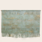 Metallic Effects Oxidized Copper Verdigris Industrial Rustic Wall Hanging Gallery Image 1