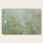 Metallic Effects Oxidized Copper Verdigris Industrial Rustic Cutting Board Gallery Image 1