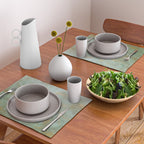 Metallic Effects Oxidized Copper Verdigris Industrial Rustic Placemat Gallery Image 2