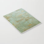Metallic Effects Oxidized Copper Verdigris Industrial Rustic Notebook Gallery Image 3