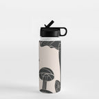 Abstract Mushrooms 12 Water Bottle Gallery Image 1