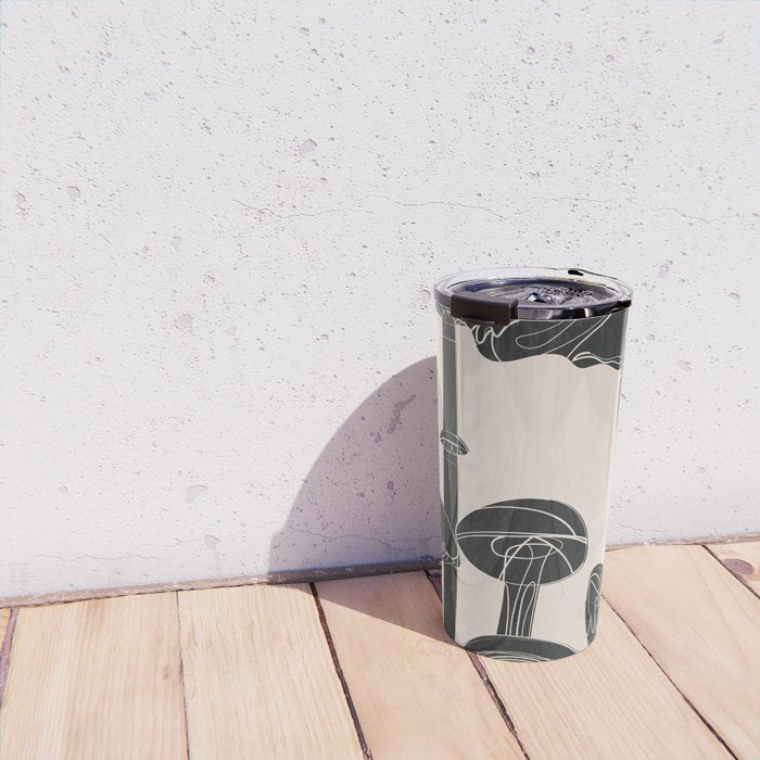 Abstract Mushrooms 12 Travel Mug Gallery Image 4