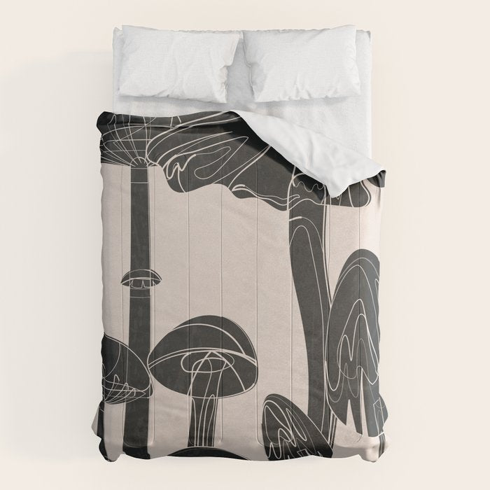 Abstract Mushrooms 12 Comforter Gallery Image 6