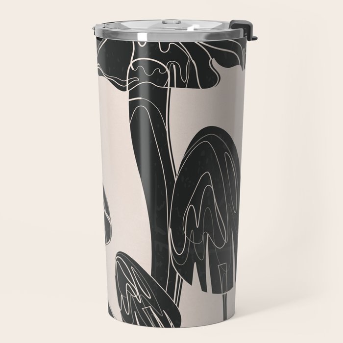 Abstract Mushrooms 12 Travel Mug Gallery Image 2