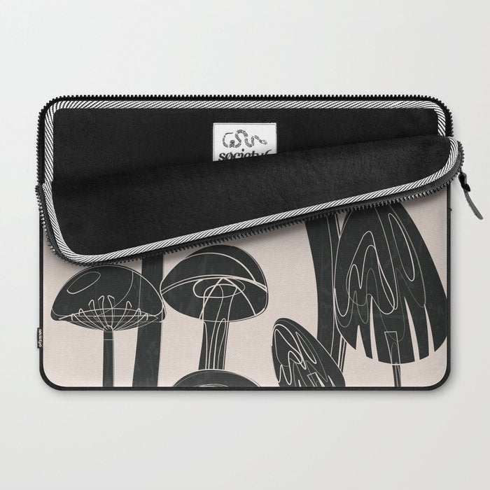 Abstract Mushrooms 12 Laptop Sleeve Gallery Image 2