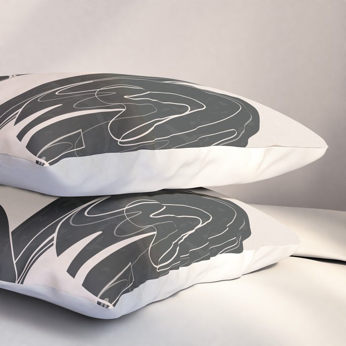 Abstract Mushrooms 12 Pillow Sham Gallery Image 3