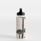 Abstract Mushrooms 12 Water Bottle Gallery Image 3