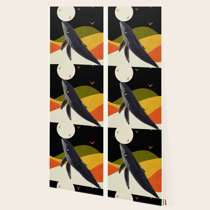 Abstract Whale 2 Wallpaper Gallery Image 2