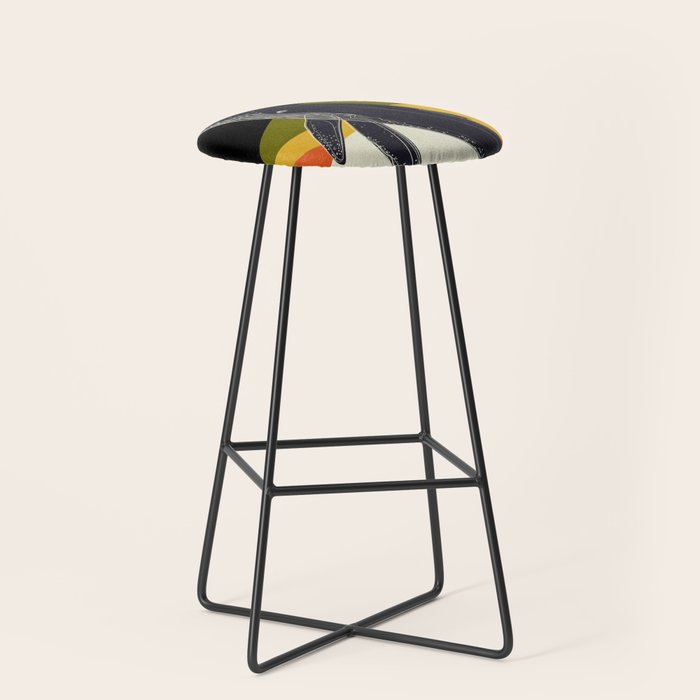 Abstract Whale 2 Stool Gallery Image 1