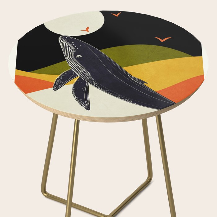 Abstract Whale 2 Side Table Gallery Image 2