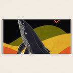 Abstract Whale 2 Desk Mat Gallery Image 3