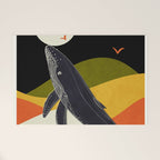 Abstract Whale 2 Welcome Mat Gallery Image 1