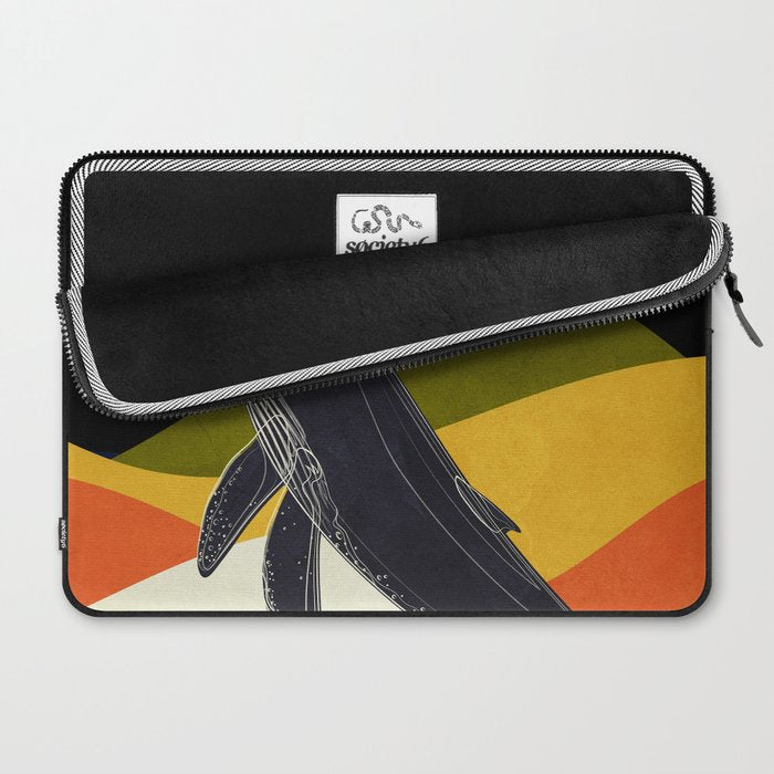 Abstract Whale 2 Laptop Sleeve Gallery Image 2