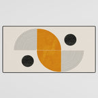 Abstract Geometric Shapes Desk Mat Gallery Image 3