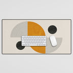 Abstract Geometric Shapes Desk Mat Gallery Image 1