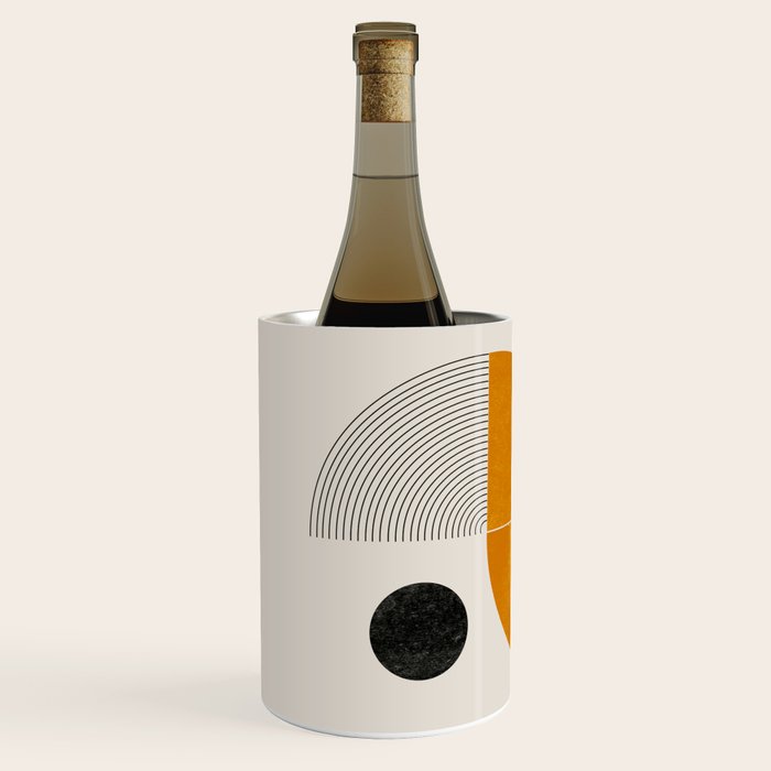 Abstract Geometric Shapes Wine Chiller Gallery Image 2