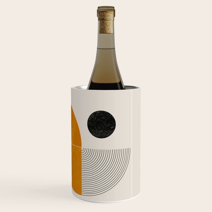 Abstract Geometric Shapes Wine Chiller Gallery Image 3