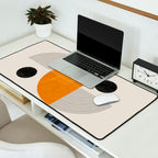 Abstract Geometric Shapes Desk Mat Gallery Image 2