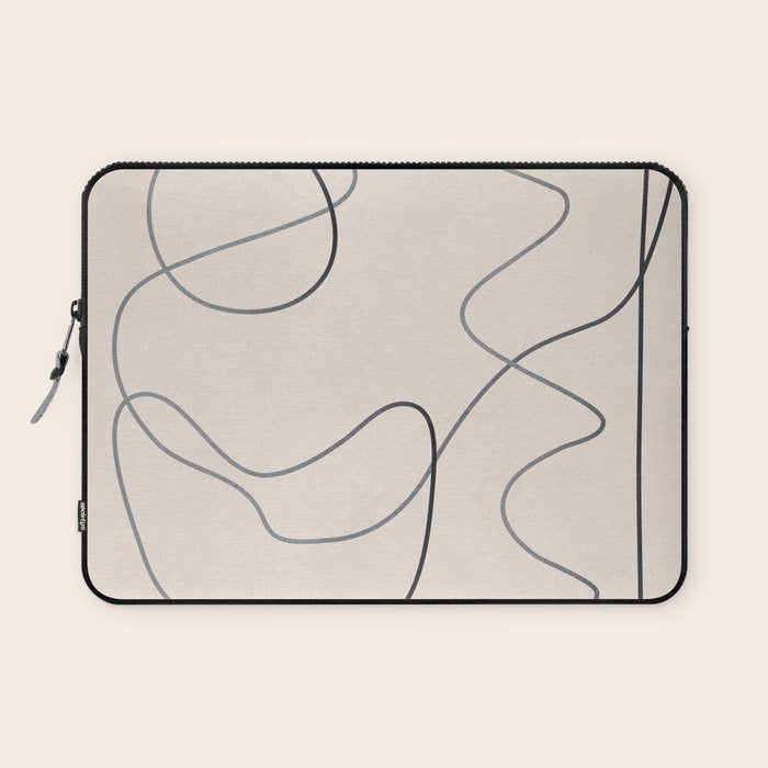 Abstract Line III Laptop Sleeve Gallery Image 1