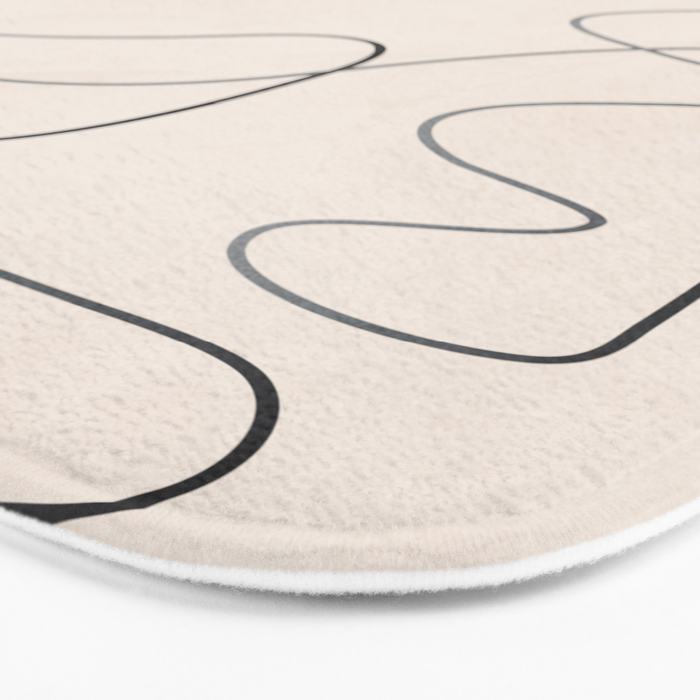 Abstract Line III Bath Mat Gallery Image 3