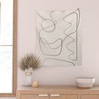 Abstract Line III Wall Tapestry Gallery Image 2
