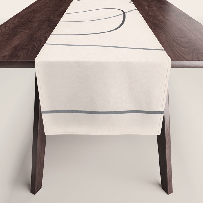 Abstract Line III Table Runner Gallery Image 1