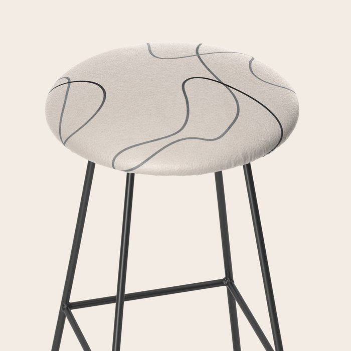 Abstract Line III Stool Gallery Image 2