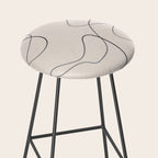 Abstract Line III Stool Gallery Image 2