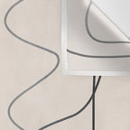 Abstract Line III Wall Tapestry Gallery Image 3