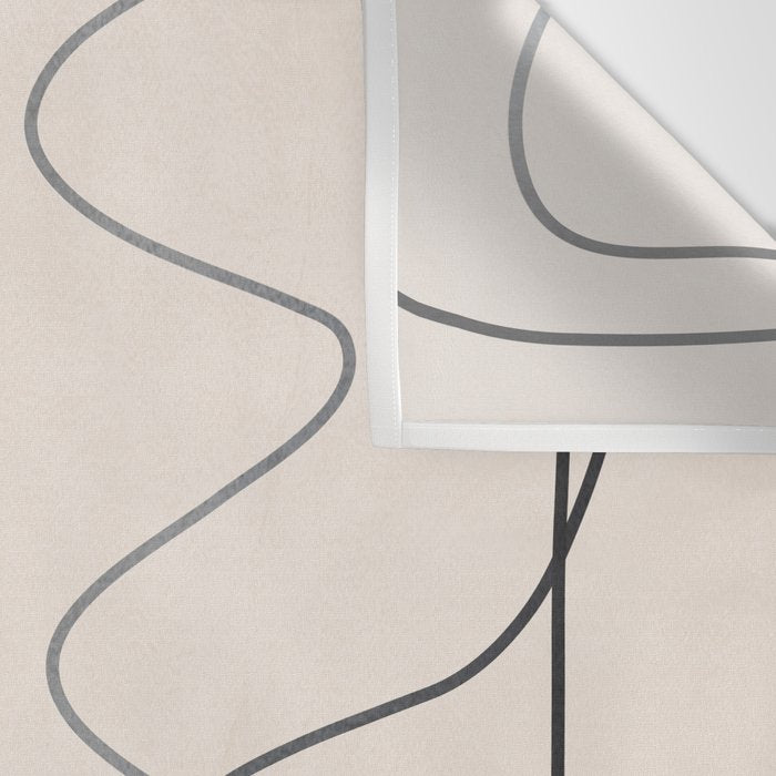 Abstract Line III Wall Tapestry Gallery Image 3