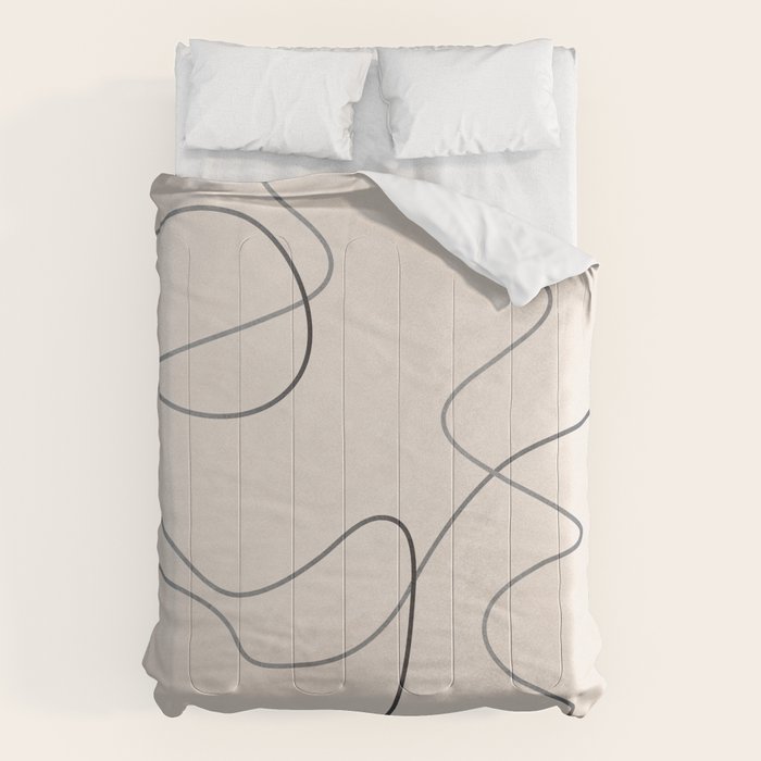 Abstract Line III Comforter Gallery Image 6