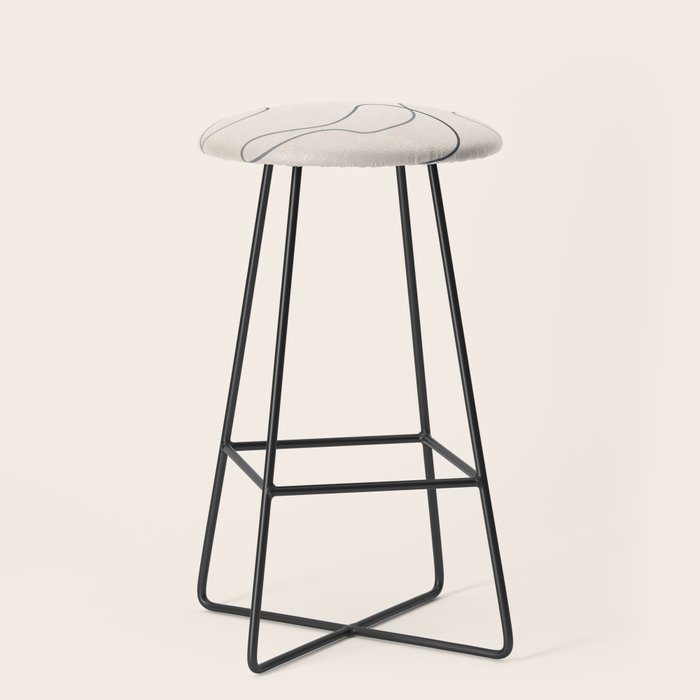 Abstract Line III Stool Gallery Image 1