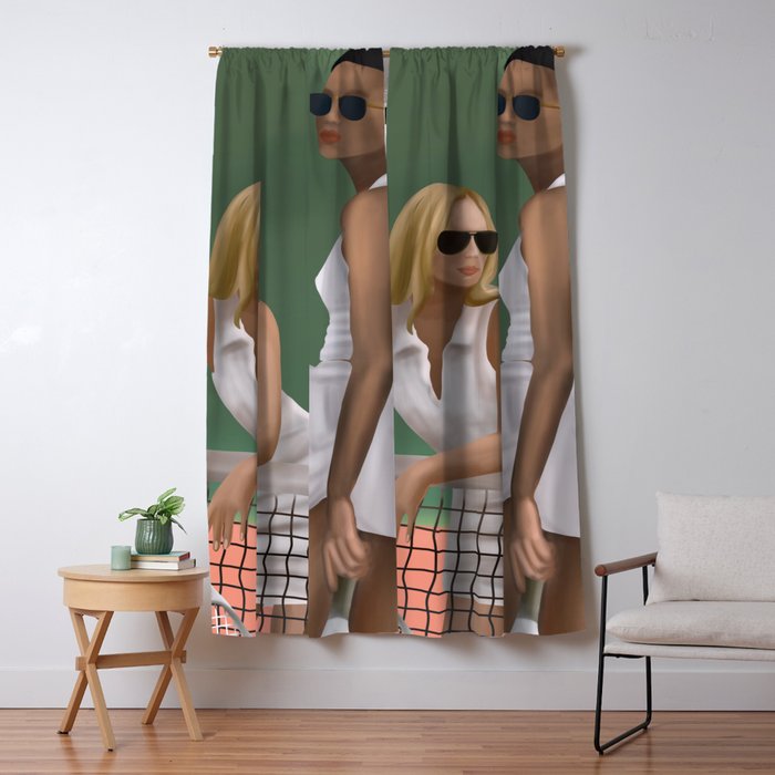 Elegance on the Court Window Curtain Gallery Image 5